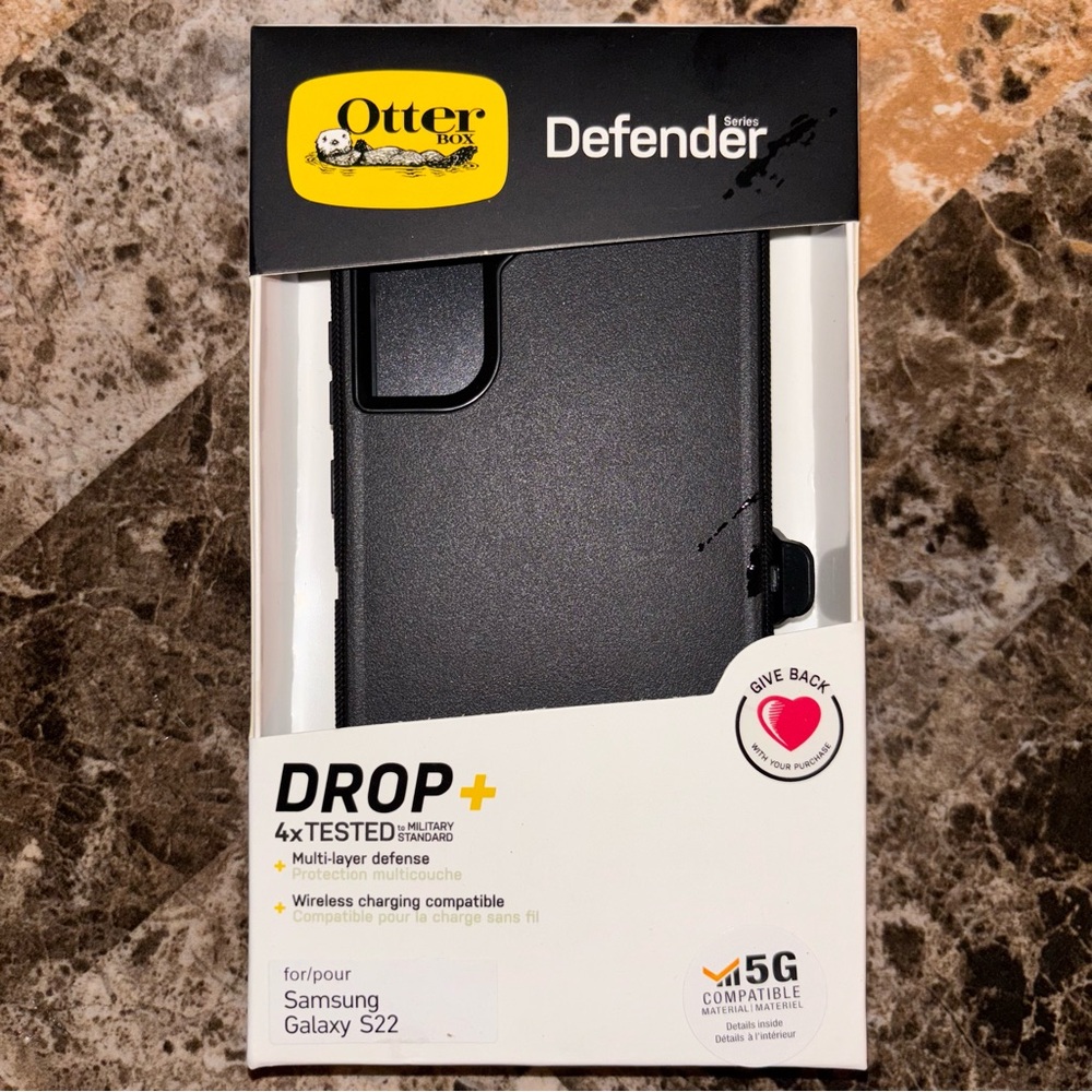 Defender Series Case for Samsung Galaxy S22 - Black